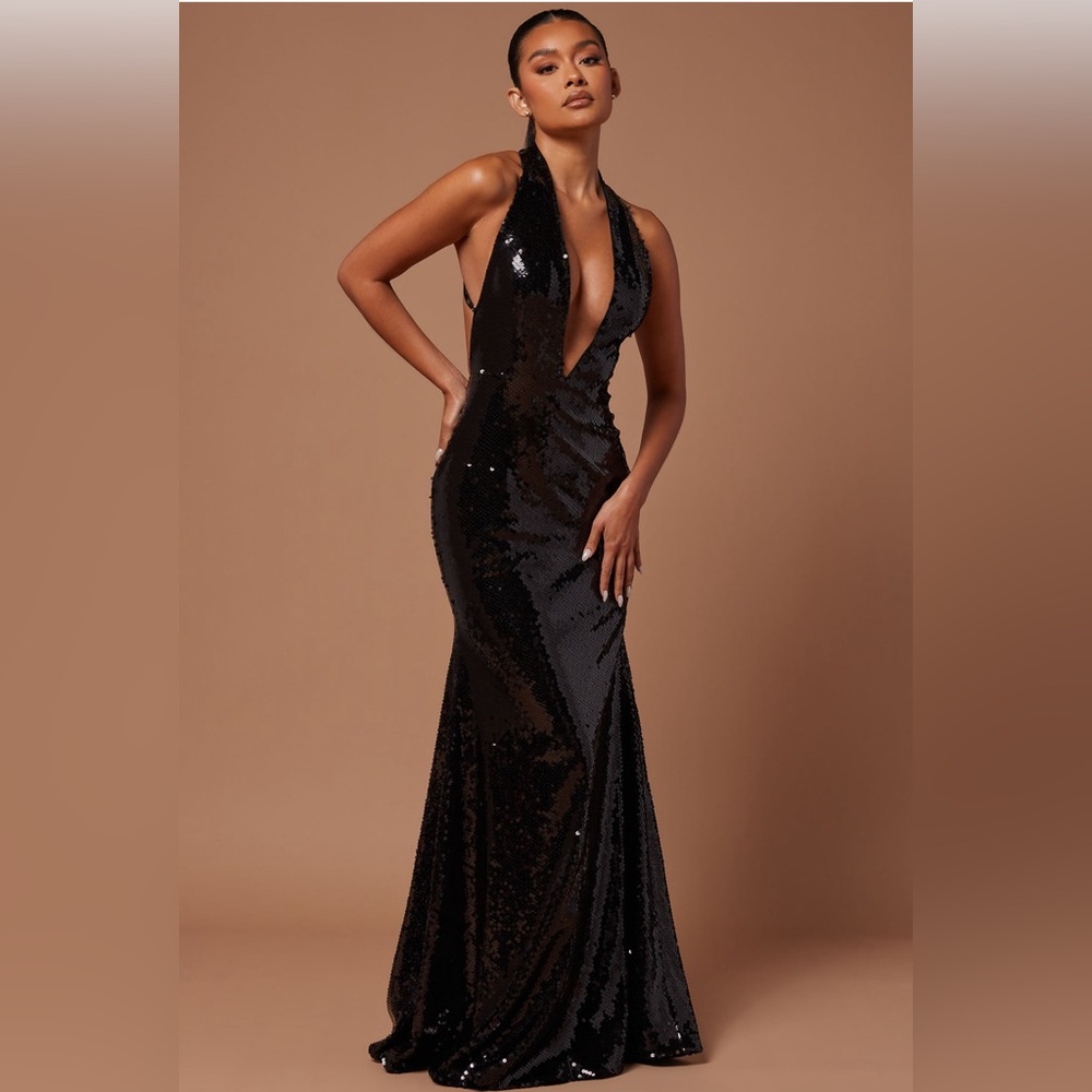 Ginna sequin gown